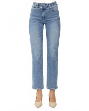 Risen Kass Crossover Jeans - Blue