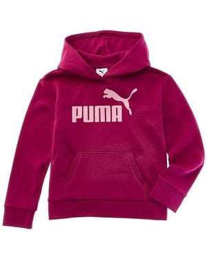 PUMA Foundations Fleece Pullover Hoodie - Red