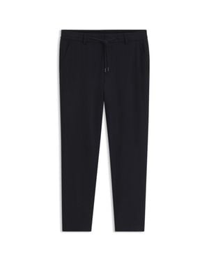 BOSS Tapered-Fit Performance Pants - Blue