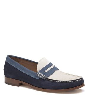 Johnston & Murphy Baldwin Penny Loafer - Blue