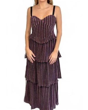 Saylor Darina Dress - Purple