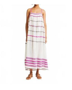 lemlem Eda Slip Maxi Dress - Pink
