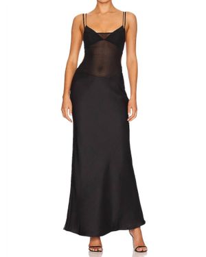 Bec & Bridge Lindsay Cutout Gown - Black