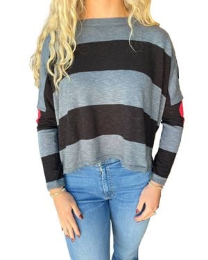 STITCHDROP Heart On Your Sleeve Tee - Blue
