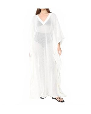 Ripley Rader Fishnet Caftan - White