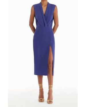 Amanda Uprichard Ronen Dress - Blue