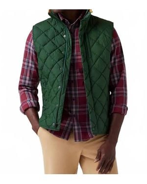Mizzen+Main Belmot Vest - Green