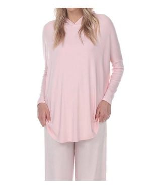 PJ Harlow Tara Long Sleeve Hoodie - Pink
