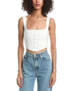 GUIZIO Knitted Corset - Blue