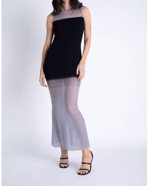 Karina Grimaldi Renata Knit Maxi Dress - Purple