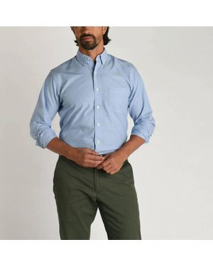 Duck Head Morris Oxford Sport Shirt - Blue