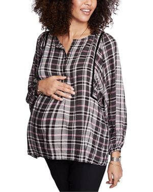 HATCH Maternity The Rose Top - Gray