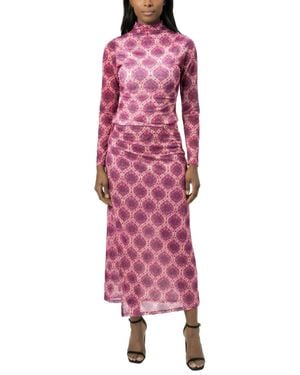 AREA STARS Mara Fleur Skirt - Pink