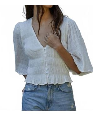 By Together Phoebe Blouse - Blue