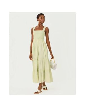 Lilly Pulitzer Hadly Smocked Maxi Dress - White