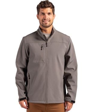 Clique Tempest Waterproof Full Zip Softshell Jacket - Gray