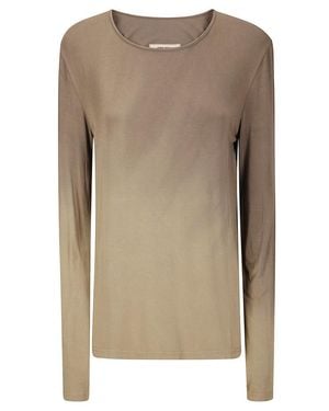 Uma Wang Soft-Texture Long Fit Modal Top - Natural