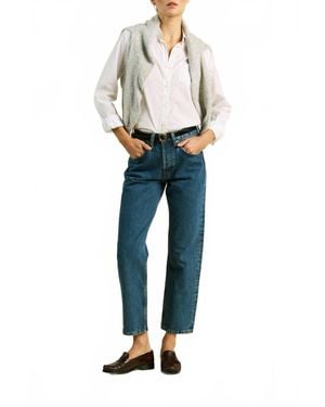 Trovata Grace Classic Shirt - Blue