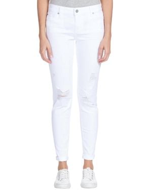 Elan Slim Fit Jeans - White
