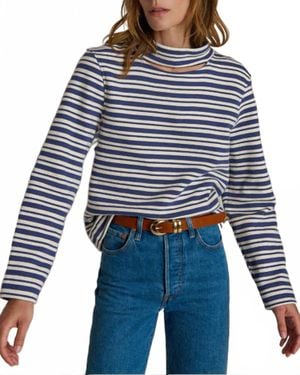 Nation Ltd Delphine Sweatshirt Top - Blue