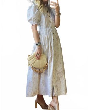 BURU White Label The Whimsical Shirt Dress - White