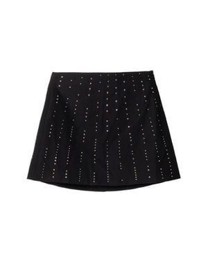 Viktor & Rolf Flared Mini Skirt - Black