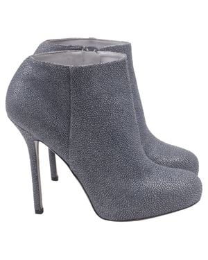 Sergio Rossi Ankle Boots - Gray