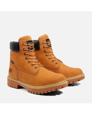 Timberland Direct Attach Tb065016713 Steel Toe Work Boot Liq587 - Brown