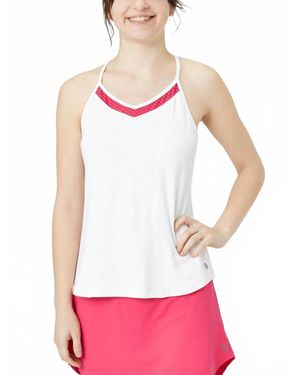 Lija Elite Volley Tank - White