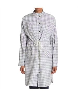 English Factory Double Duty Shirt Dress And Jacket - Blue