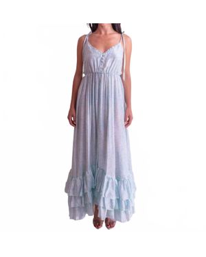 Les Neobourgeoises Neo Sunly Silk Dress - Purple