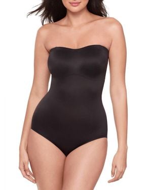 Miraclesuit Show Stopper Strapless Shaping Bodysuit - Black