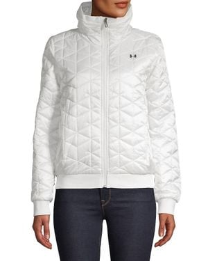 Under Armour Coldgear Reactor Jacket - White