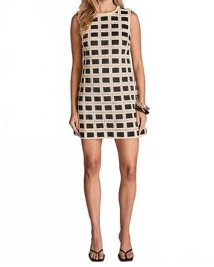 2.7 August Apparel Jenn Crochet Dress - Black