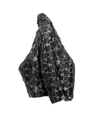 Comme des Garçons Polyethylene Leather Jacket - Black