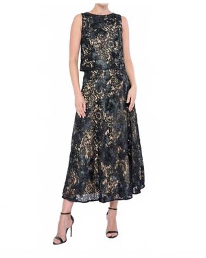 Flora Bea Kasen Midi Skirt - Black