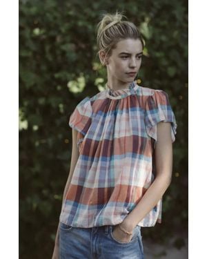 Trovata Carla Highneck Shirt - Green