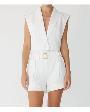 JS71 Lourdes Vest - White
