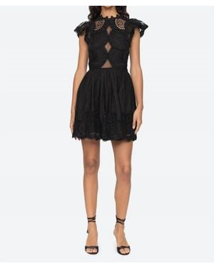 Sea Drea Mini Dress - Black