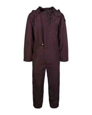 Ferragamo Long Sleeve Jumpsuit - Purple