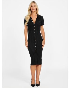 Guess Anette Midi Sweater Dress - Black