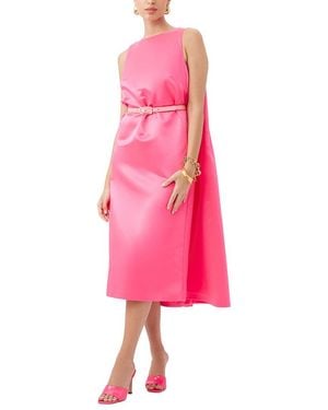 Trina Turk Baroness Midi Dress - Pink