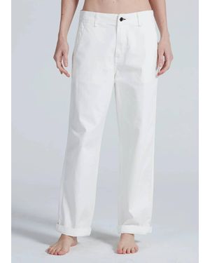 ASKK NY Tomboy Chino - White