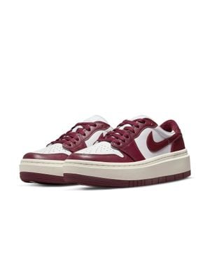 Nike Air 1 Elevate Low Dh7004-161 Sneakers Dark Beetroot Shoes - White