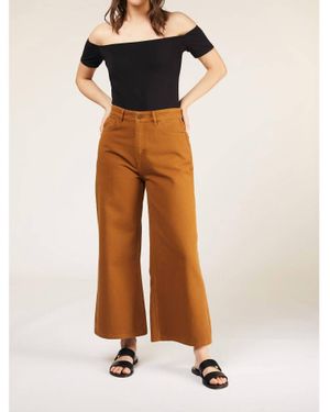 People Tree Ariel Twill Pants - Multicolor