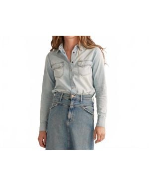 Pendleton Chambray Gambler Shirt - Blue