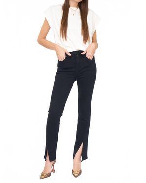 Pistola Teagan High Rise Vented Slim Cigarette Pant - Blue