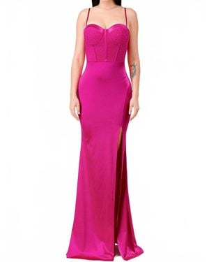 Lovesome Rebecca Mermaid Dress - Pink