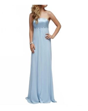 Milano Formals Silken Symphony Gown - Blue