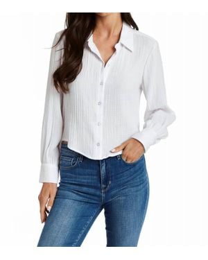 Drew Adelynn Eden Gauze Blouse - White